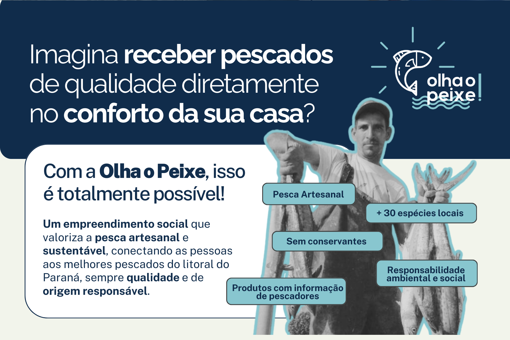 Procurando uma peixaria em Curitiba? Conheça uma nova forma de consumir pescado e sustentável!