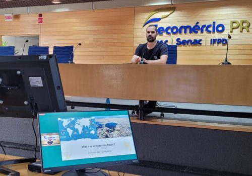 Treinamento online sobre Consumo Consciente. Cliente: SESC Paraná.